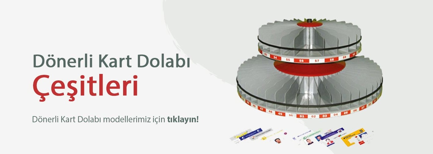 dönerli kart dolabı çeşitleri